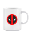 Puodelis Deadpool face Puodelis Deadpool face